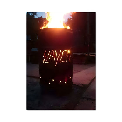 Poster Love on Fire