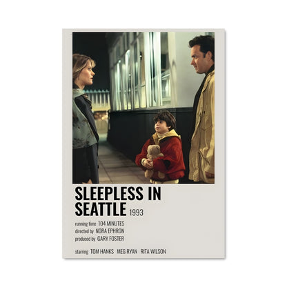 Poster Amour à Seattle