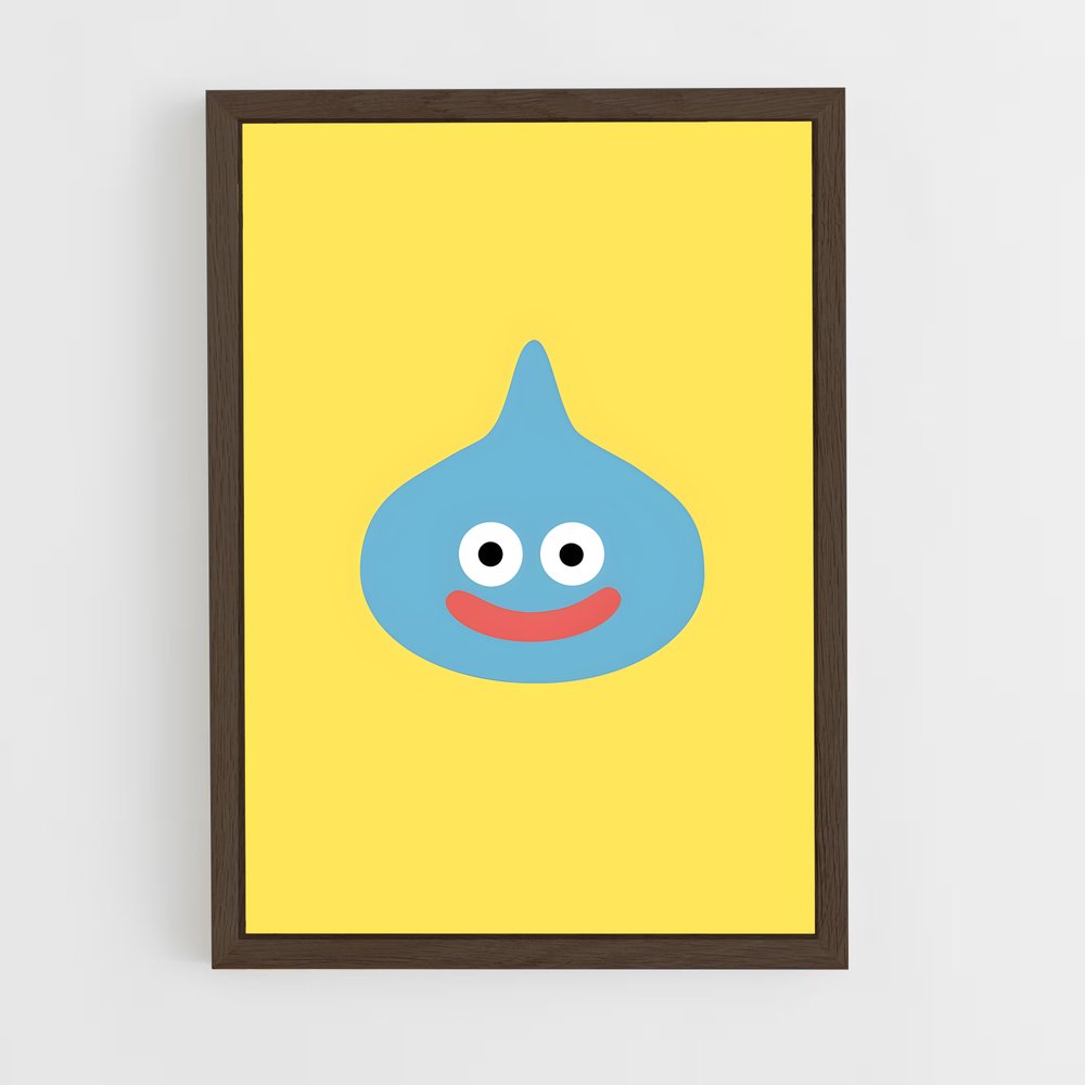 ap-slime dragon quest-1 cadre Bois foncé