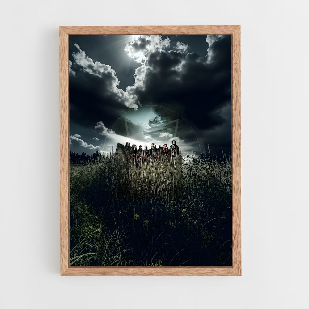 ap-slipknot-10 cadre Bois clair