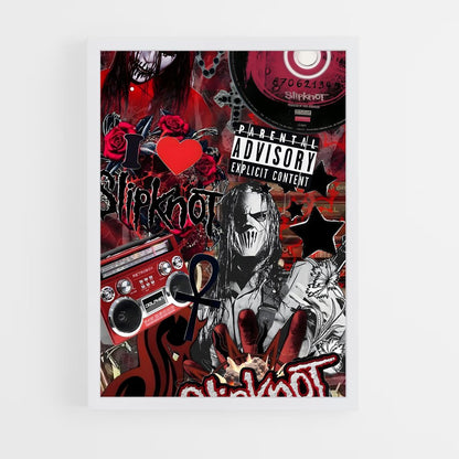 ap-slipknot-14 cadre Blanc