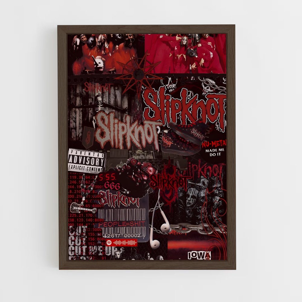 ap-slipknot-2 cadre Bois foncé