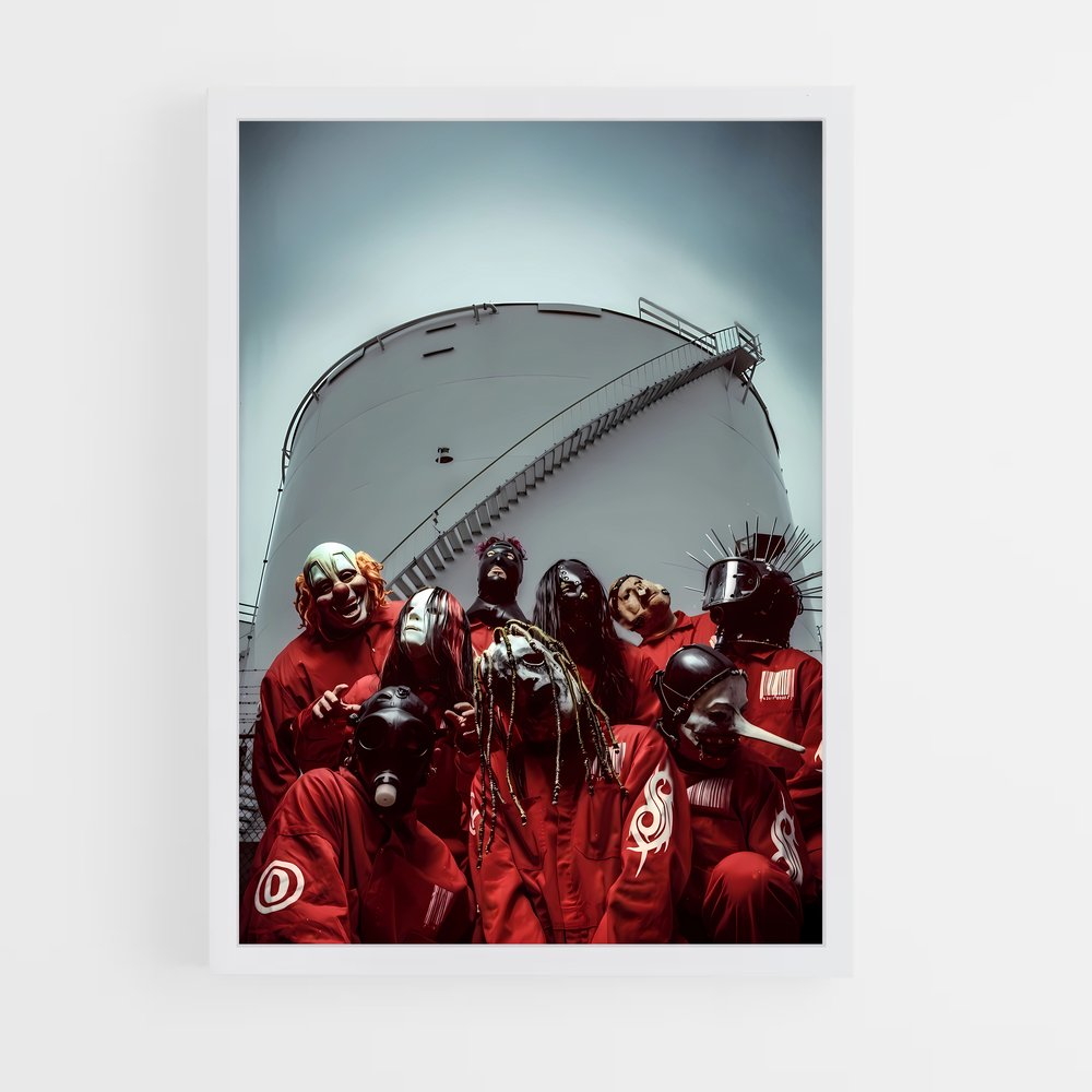 ap-slipknot-3 cadre Blanc