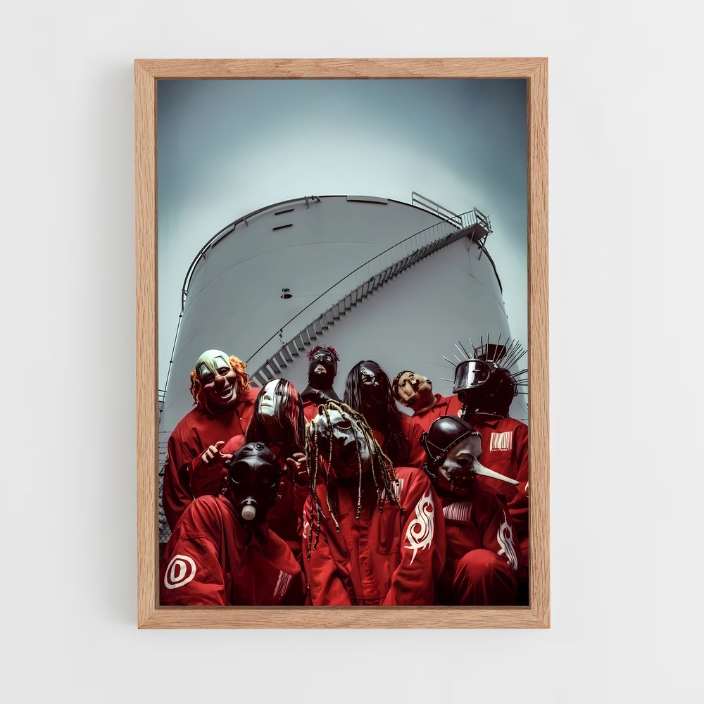 ap-slipknot-3 cadre Bois clair