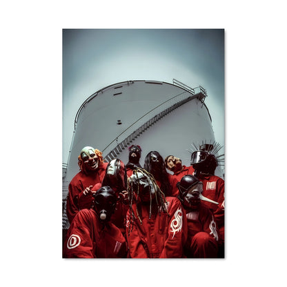 Poster Red Masks