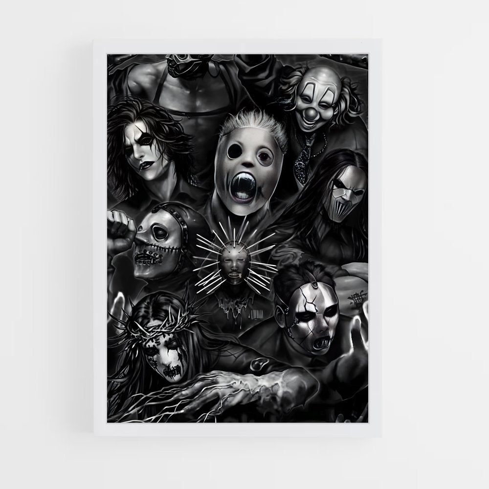 ap-slipknot-4 cadre Blanc