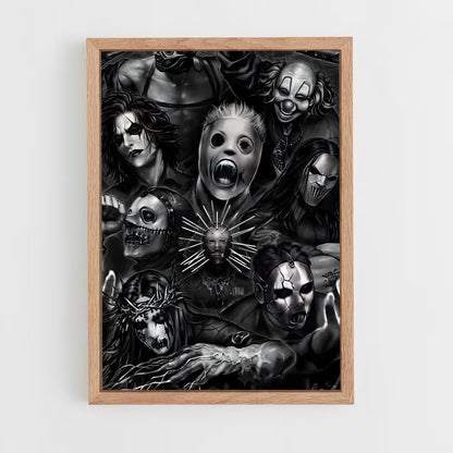 ap-slipknot-4 cadre Bois clair