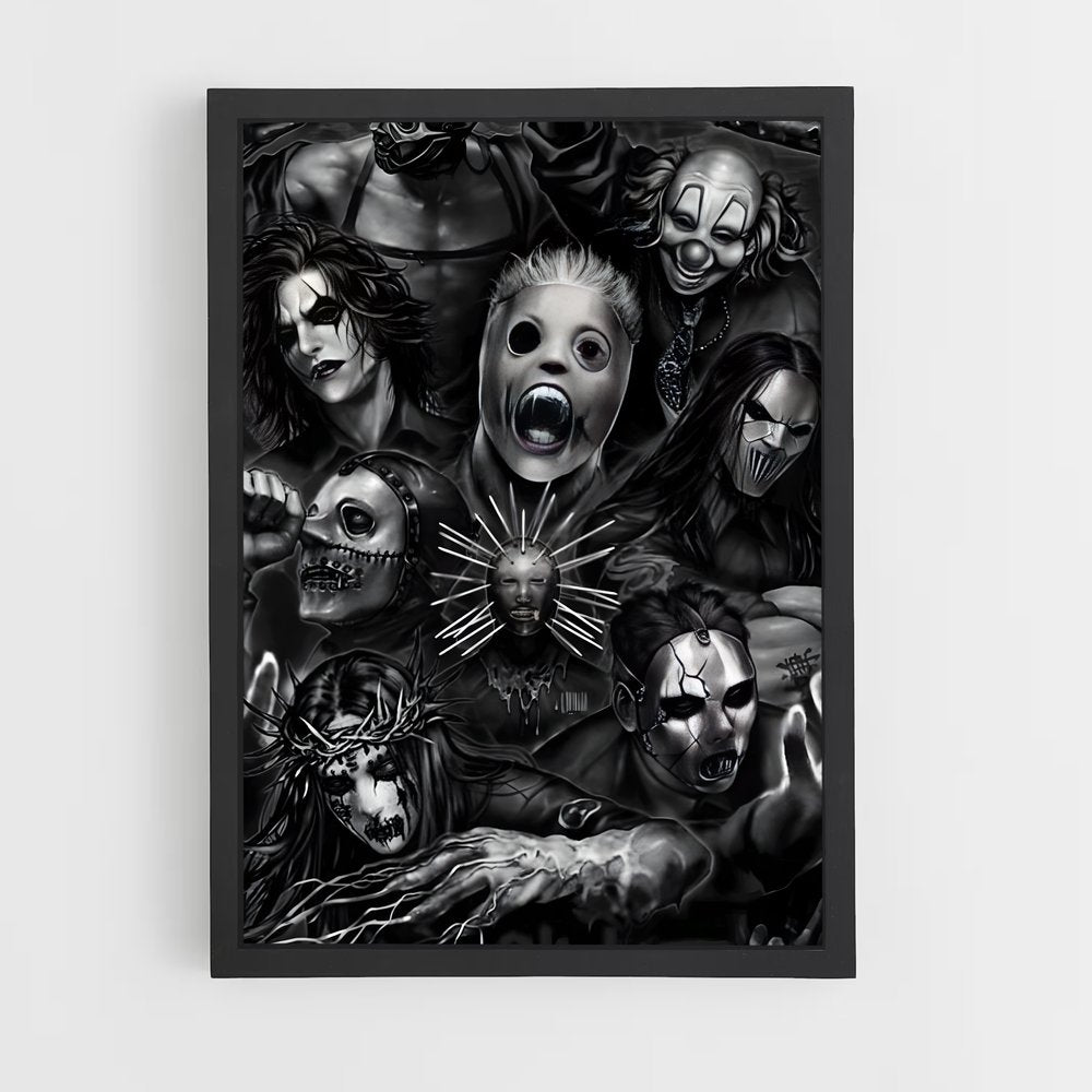 ap-slipknot-4 cadre Noir