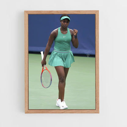 ap-sloane stephens-1 cadre Bois clair