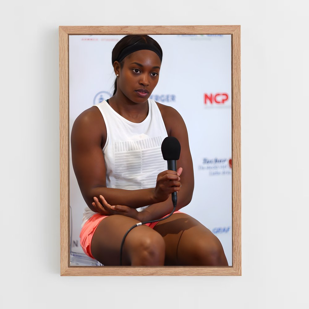 ap-sloane stephens-4 cadre Bois clair