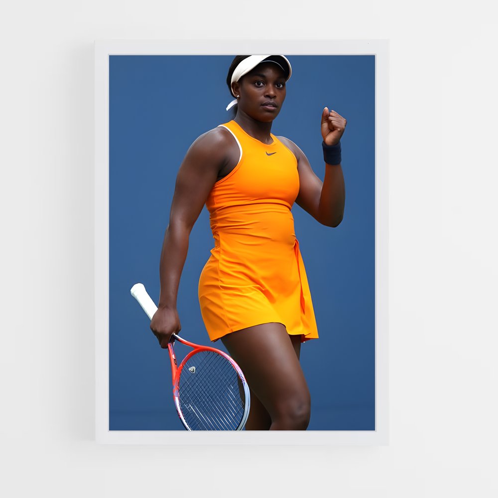 ap-sloane stephens-5 cadre Blanc