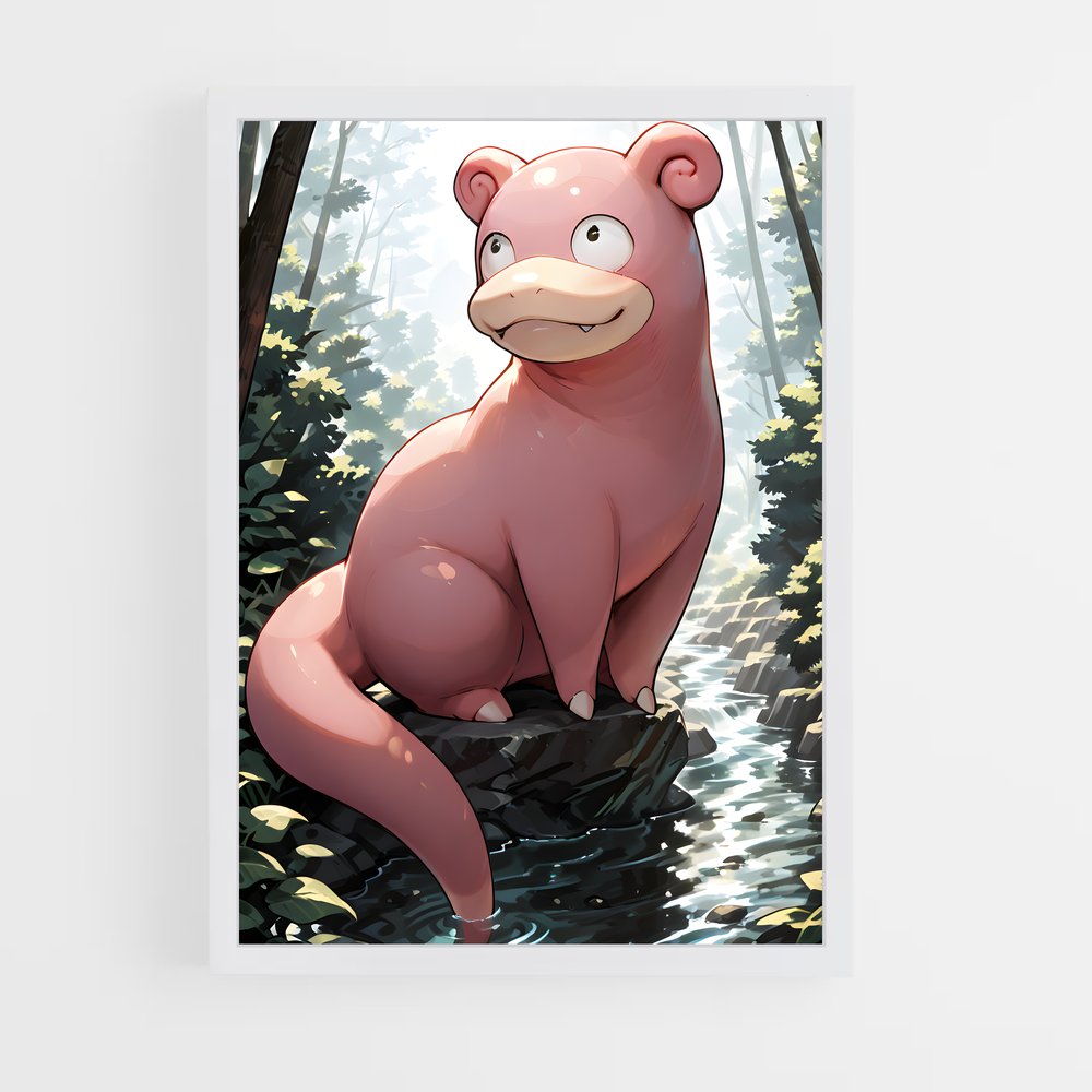 ap-slowpoke-1 cadre Blanc