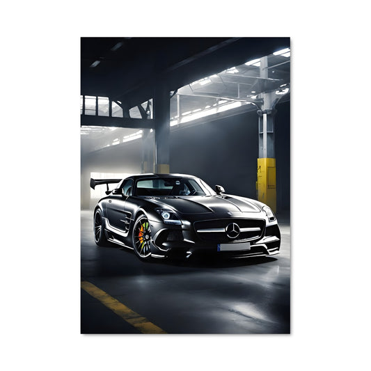 Poster Sls amg black series 78786