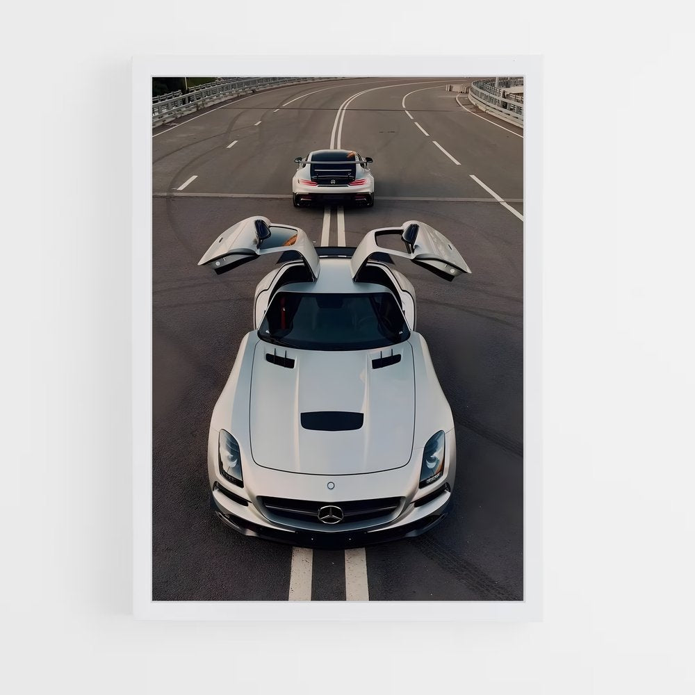 ap-sls amg-9 cadre Blanc