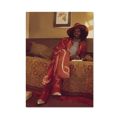 Poster Sly en Rouge