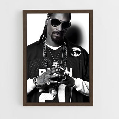 ap-snoop dogg-2 cadre Bois foncé