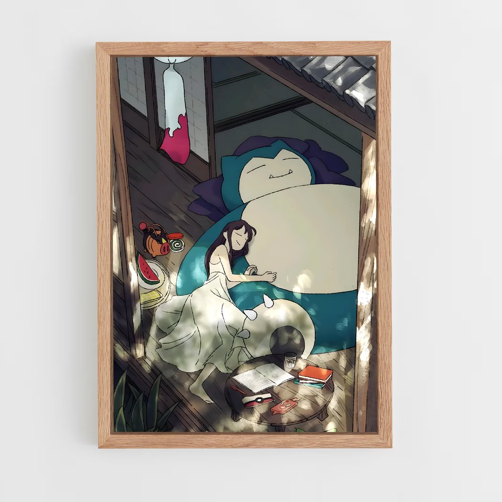 ap-snorlax-1 cadre Bois clair