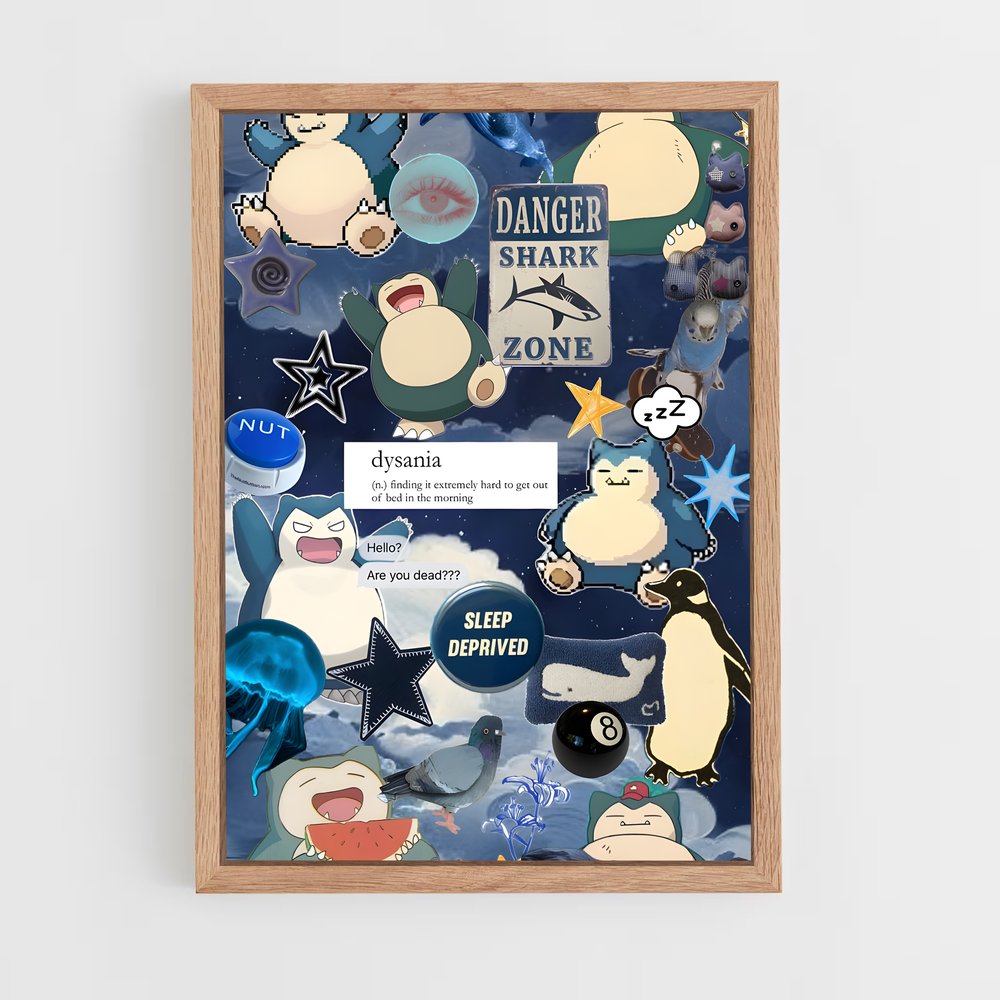 ap-snorlax-3 cadre Bois clair