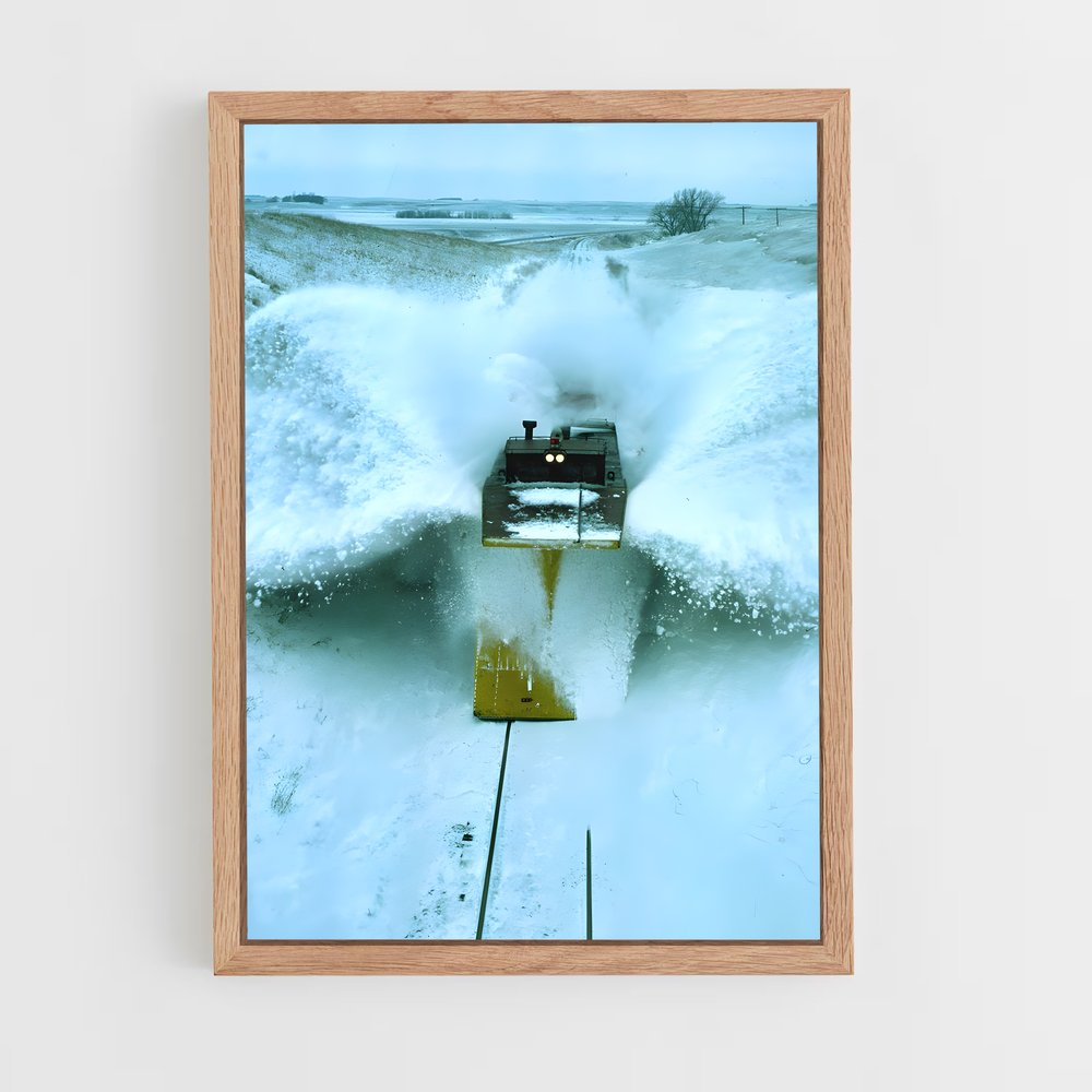 ap-snow plow-2 cadre Bois clair