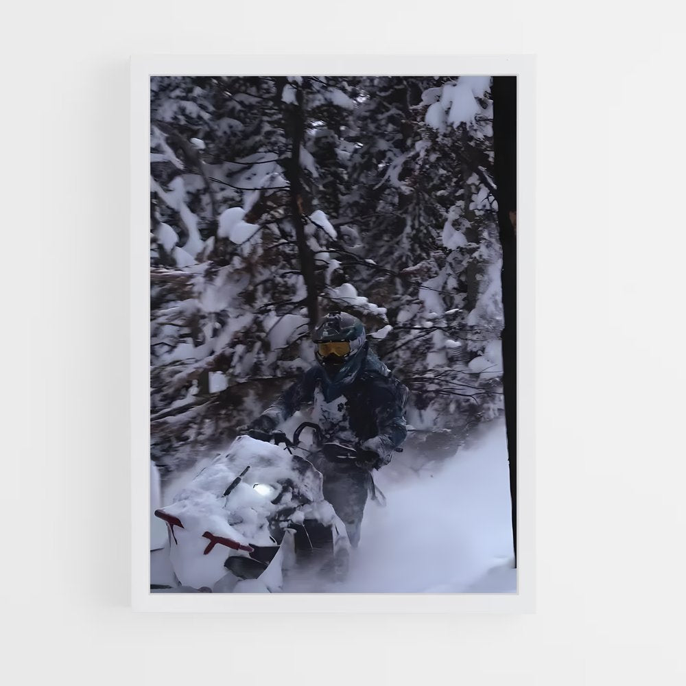 ap-snowmobiles-3 cadre Blanc