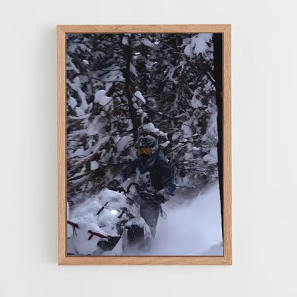 ap-snowmobiles-3 cadre Bois clair