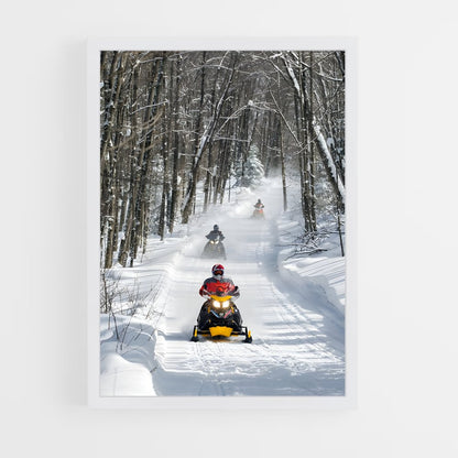 ap-snowmobiles-4 cadre Blanc
