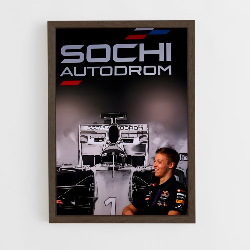 ap-sochi autodrom russia-2 cadre Bois foncé
