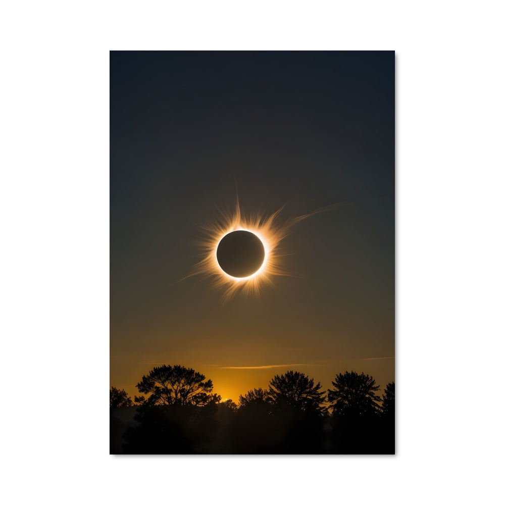 Poster Éclipse à Londres