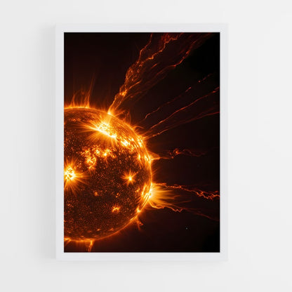 ap-solar flare-1 cadre Blanc
