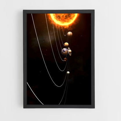 ap-solar system-10 cadre Noir