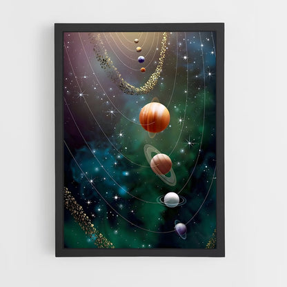 ap-solar system-13 cadre Noir