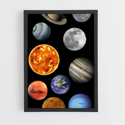 ap-solar system-14 cadre Noir