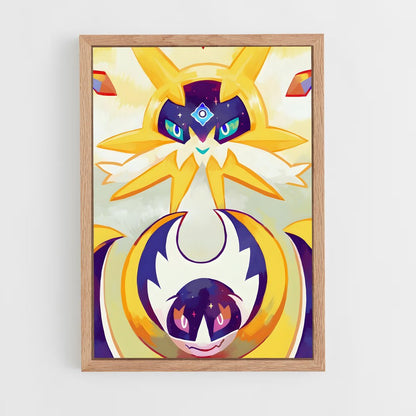 ap-solgaleo-6 cadre Bois clair