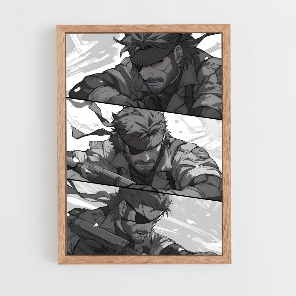 ap-solid snake-1 cadre Bois clair