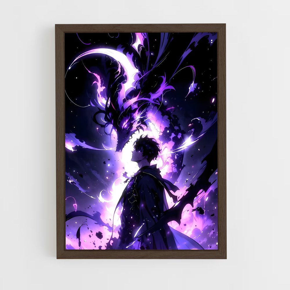 ap-solo leveling-15 cadre Bois foncé