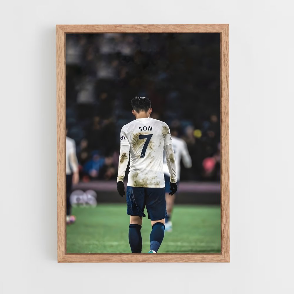 ap-son heung-min-9 cadre Bois clair