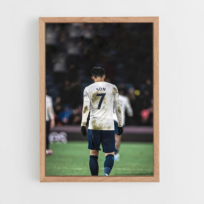 ap-son heung-min-9 cadre Bois clair