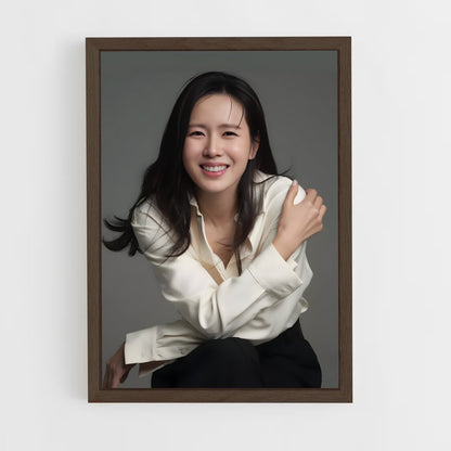 ap-son ye-jin-5 cadre Bois foncé