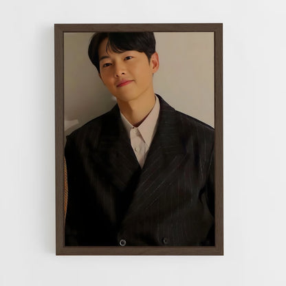 ap-song joong-ki-1 cadre Bois foncé