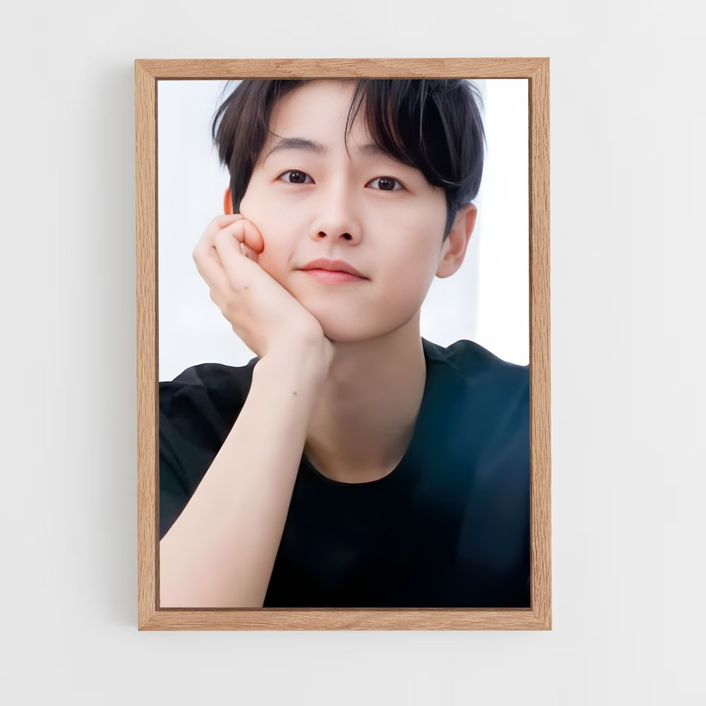 ap-song joong-ki-2 cadre Bois clair