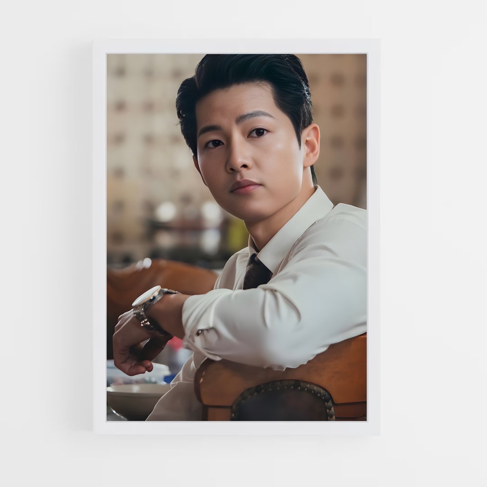 ap-song joong-ki-5 cadre Blanc