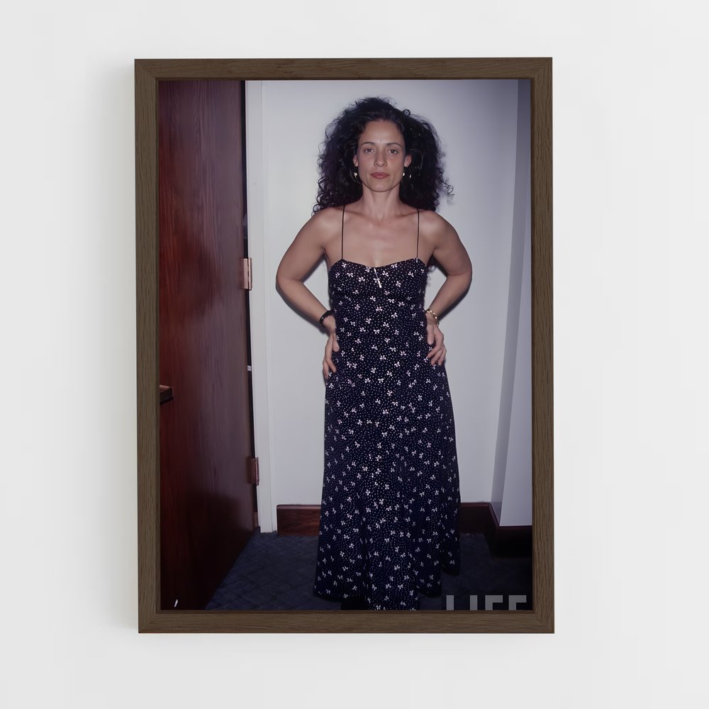 ap-sonia braga-8 cadre Bois foncé