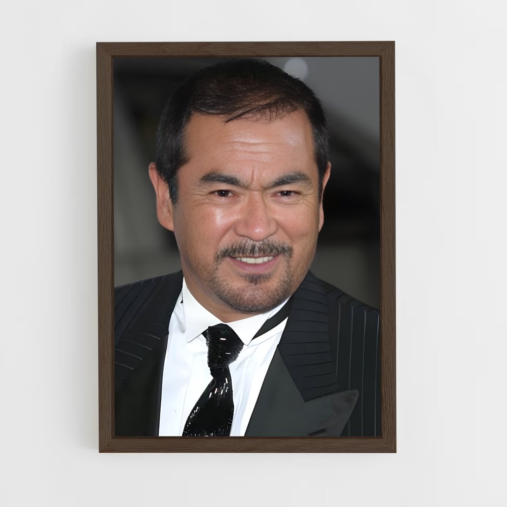 ap-sonny chiba-4 cadre Bois foncé
