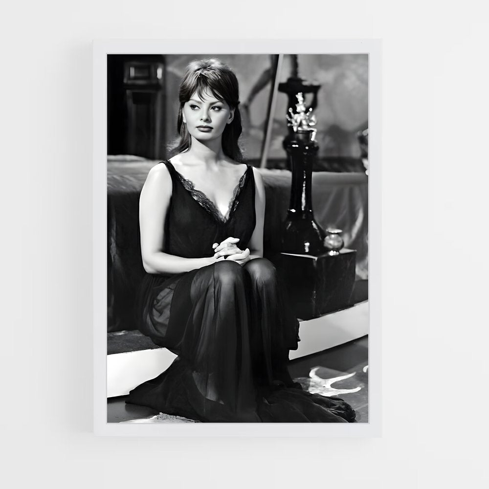 ap-sophia loren-3 cadre Blanc