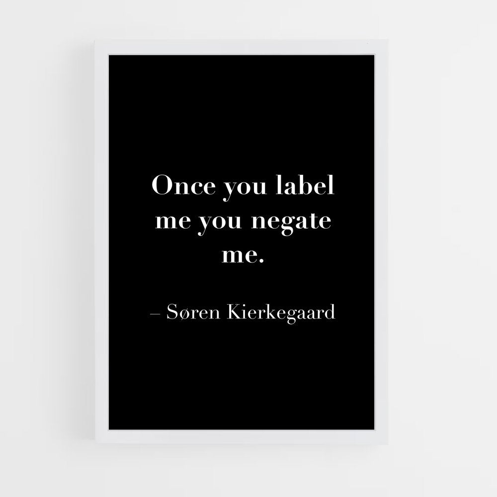 ap-soren kierkegaard-9 cadre Blanc