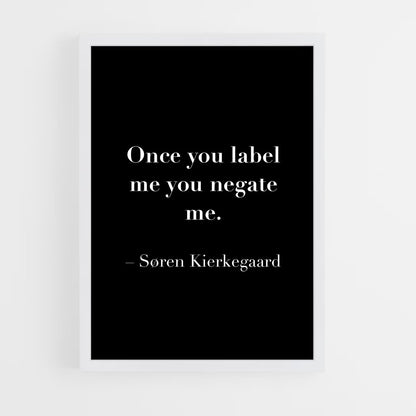 ap-soren kierkegaard-9 cadre Blanc