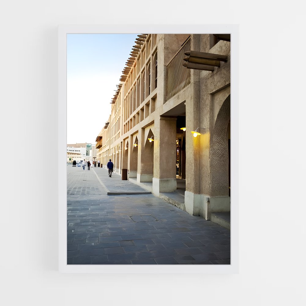 ap-souq waqif-11 cadre Blanc