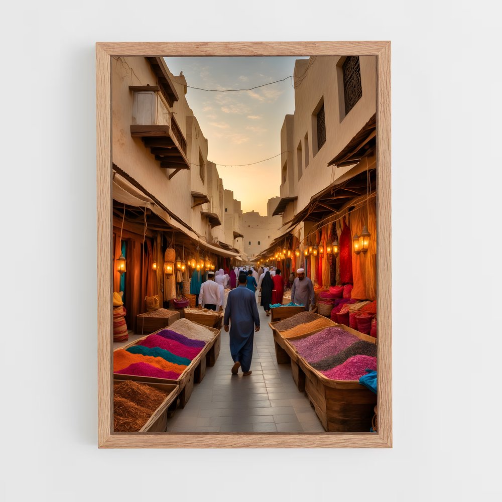 ap-souq waqif-2 cadre Bois clair