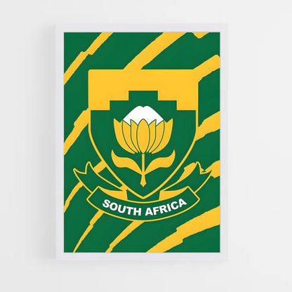 ap-south africa national football team-1 cadre Blanc
