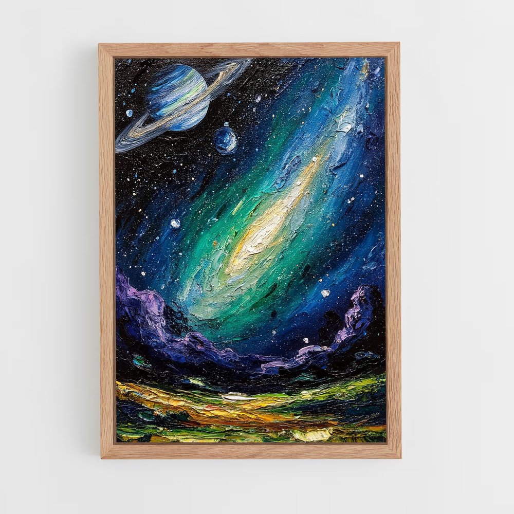 ap-space art-5 cadre Bois clair
